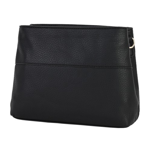 Дамска чанта от еко кожа в черен цвят. Код: 8112
