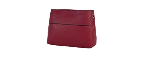  Дамска чанта от еко кожа в червен цвят. Код: 8112