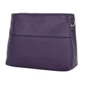Дамска чанта от еко кожа в лилав цвят. Код: 8112