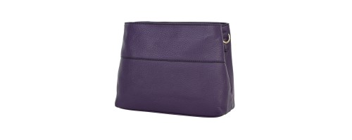  Дамска чанта от еко кожа в лилав цвят. Код: 8112