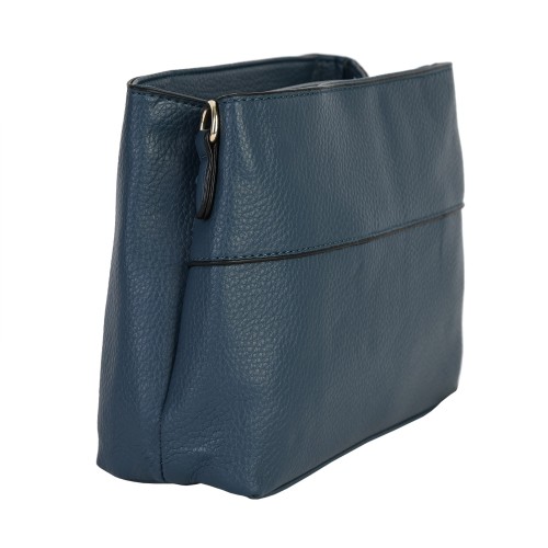 Дамска чанта от еко кожа в син цвят. Код: 8112