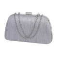 Официална дамска чанта в сребрист цвят. Код: 8120