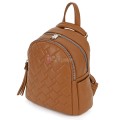 Дамска раница от еко кожа в кафяв цвят. Код: AP8150-472D
