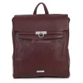  Дамска раница от висококачествена еко кожа, в цвят бордо. Код: 8202