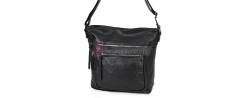 Дамска ежедневна чанта от екологична кожа в черен цвят Код: 8236 Дамска ежедневна чанта от екологична кожа в черен цвят Код: 8236