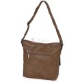 Дамска ежедневна чанта от екологична кожа в кафяв цвят Код: 8236
