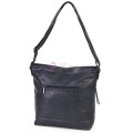 Дамска ежедневна чанта от екологична кожа в тъмносин цвят Код: 8236