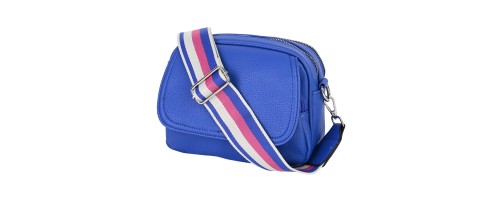  Дамска чанта от еко кожа в син цвят. Код: 829