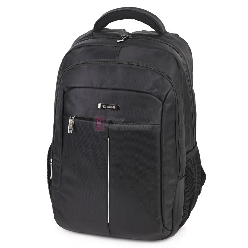 Мъжка раница от висококачествен текстил, в черен цвят. Код 2201