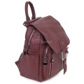  Дамска раница от висококачествена еко кожа в цвят бордо. Код: 865