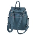  Дамска раница от висококачествена еко кожа в цвят тюркоаз. Код: 865