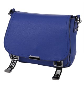 Дамска чанта от еко кожа в син цвят Код: 8677