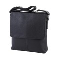 Мъжка чанта от естествена кожа в черен цвят. Код: 87002