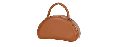  Дамска чанта от еко кожа в кафяв цвят. Код: 87062