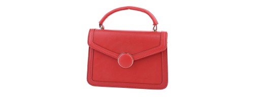  Дамска чанта от еко кожа в червен цвят. Код: 880-39
