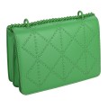 Дамска чанта от еко кожа в зелен цвят Код: 8813