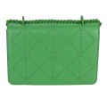 Дамска чанта от еко кожа в зелен цвят Код: 8813
