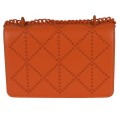 Дамска чанта от еко кожа в оранжев цвят Код: 8813