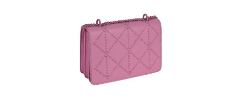 Дамска чанта от еко кожа в розов цвят Код: 8813