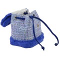 Детска раница от текстил в син цвят. Код: 8815
