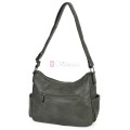 Дамска ежедневна чанта от екологична кожа, в тъмнозелен цвят Код: 8829