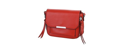  Дамска чанта от еко кожа в червен цвят. Код: 8959