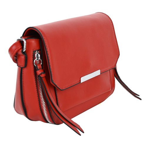 Дамска чанта от еко кожа в червен цвят. Код: 8959