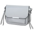 Дамска чанта от еко кожа в сив цвят. Код: 8959