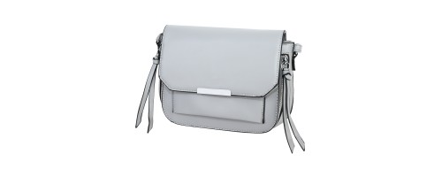  Дамска чанта от еко кожа в сив цвят. Код: 8959