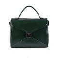 Дамска чанта през рамо от еко кожа в зелен цвят. Код: 9019
