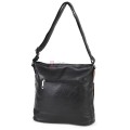 Дамска ежедневна чанта от висококачествена еко кожа, в черен цвят Код: 9058