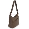 Дамска ежедневна чанта от висококачествена екологична кожа в кафяв цвят Код: 9066