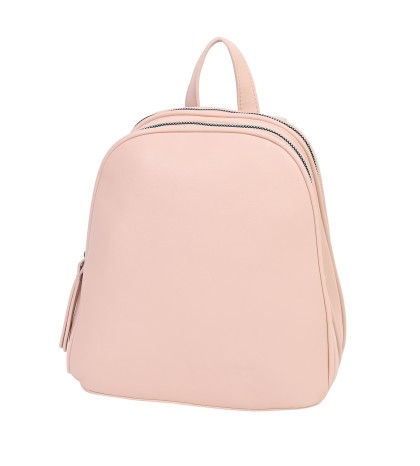  Дамска раница/чанта от висококачествена еко кожа в розов цвят. Код: 9103