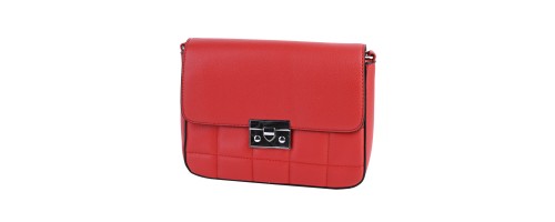 Дамска чанта от еко кожа в червен цвят. Код: 9183