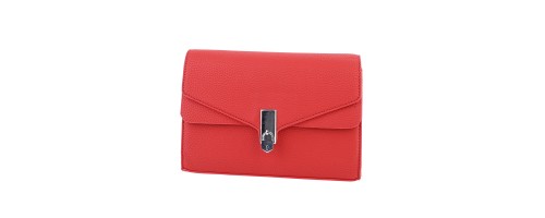  Дамска чанта от еко кожа в червен цвят. Код: 9200