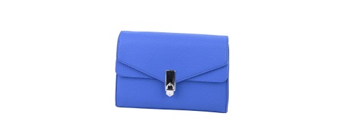  Дамска чанта от еко кожа в син цвят. Код: 9200
