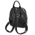  Дамска раница от еко кожа, в черен цвят. Код: 92009