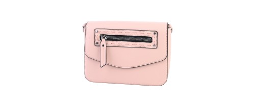  Дамска чанта от еко кожа розов цвят. Код: 9256