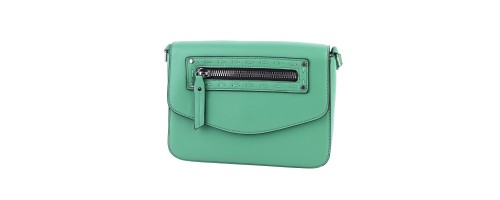  Дамска чанта от еко кожа зелен цвят. Код: 9256
