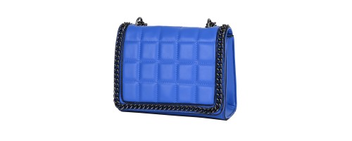  Дамска чанта от еко кожа в син цвят. Код: 9306