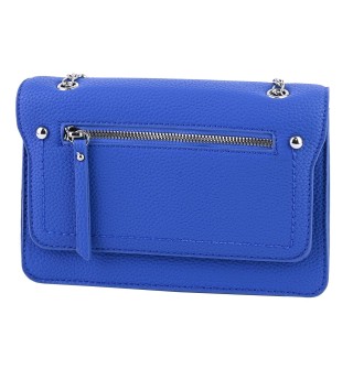  Дамска чанта от еко кожа в син цвят. Код: 9328