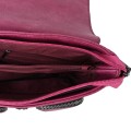 Дамска чанта от еко кожа в цвят циклама Код: 93503