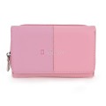 Малко дамско портмоне от висококачествена еко кожа в розов цвят Код: 951-5