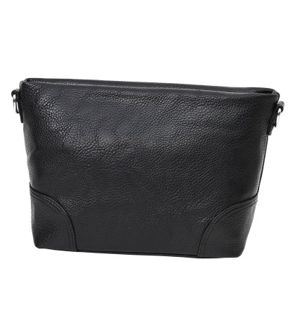Дамска чанта от висококачествена еко кожа в черен цвят Код: 9759