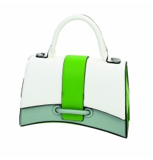  Дамска чанта от еко кожа в бял цвят. Код: 98-530