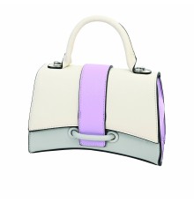 Дамска чанта от еко кожа в светлобежов цвят. Код: 98-530