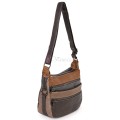Дамска чанта от екологична кожа в кафяв цвят. Код: 9828