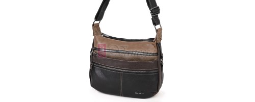 Дамска чанта от екологична кожа в черен цвят. Код: 9828B Дамска чанта от екологична кожа в черен цвят. Код: 9828B