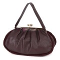 Голяма дамска чанта от еко кожа, в цвят бордо. Код: 997