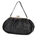 Голяма дамска чанта от еко кожа, в черен цвят. Код: 997